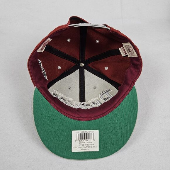 Rare Vintage Santa Clara University Broncos '47 Brand SnapBack Hat Cap Y2K NCAA - Picture 10 of 16